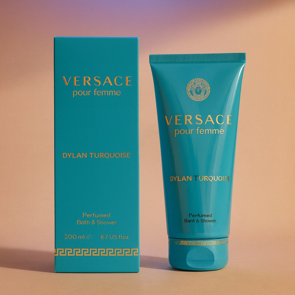 Żel pod Prysznic Versace Pour Femme Dylan Turquoise Perfumed Bath Shower Gel 200ml