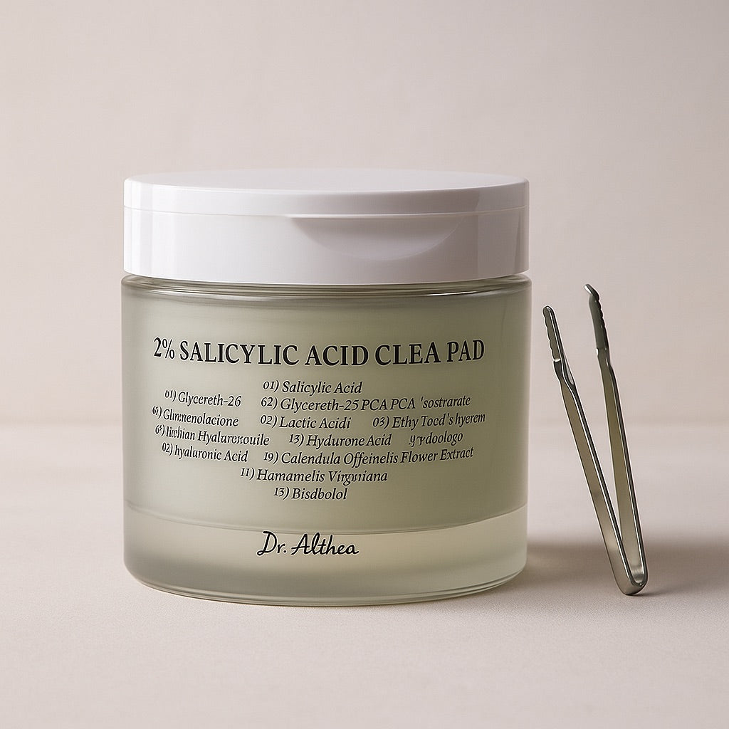 Płatki Oczyszczające z Kwasem Salicylowym 2% Dr. Althea-  2% Salicylic Acid Clear Pad - 60 Pieces