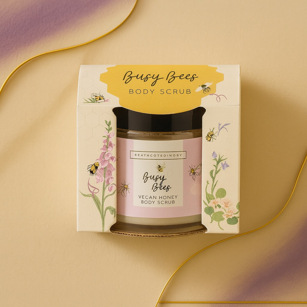Peeling do ciała 110g Heathcote & Ivory Busy Bees Body Scrub