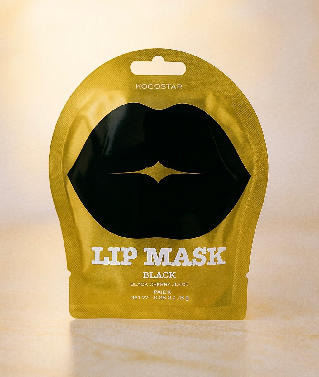 Maseczka do ust Czarna Wiśnia Kocostar Black Cherry Lip Mask 3g
