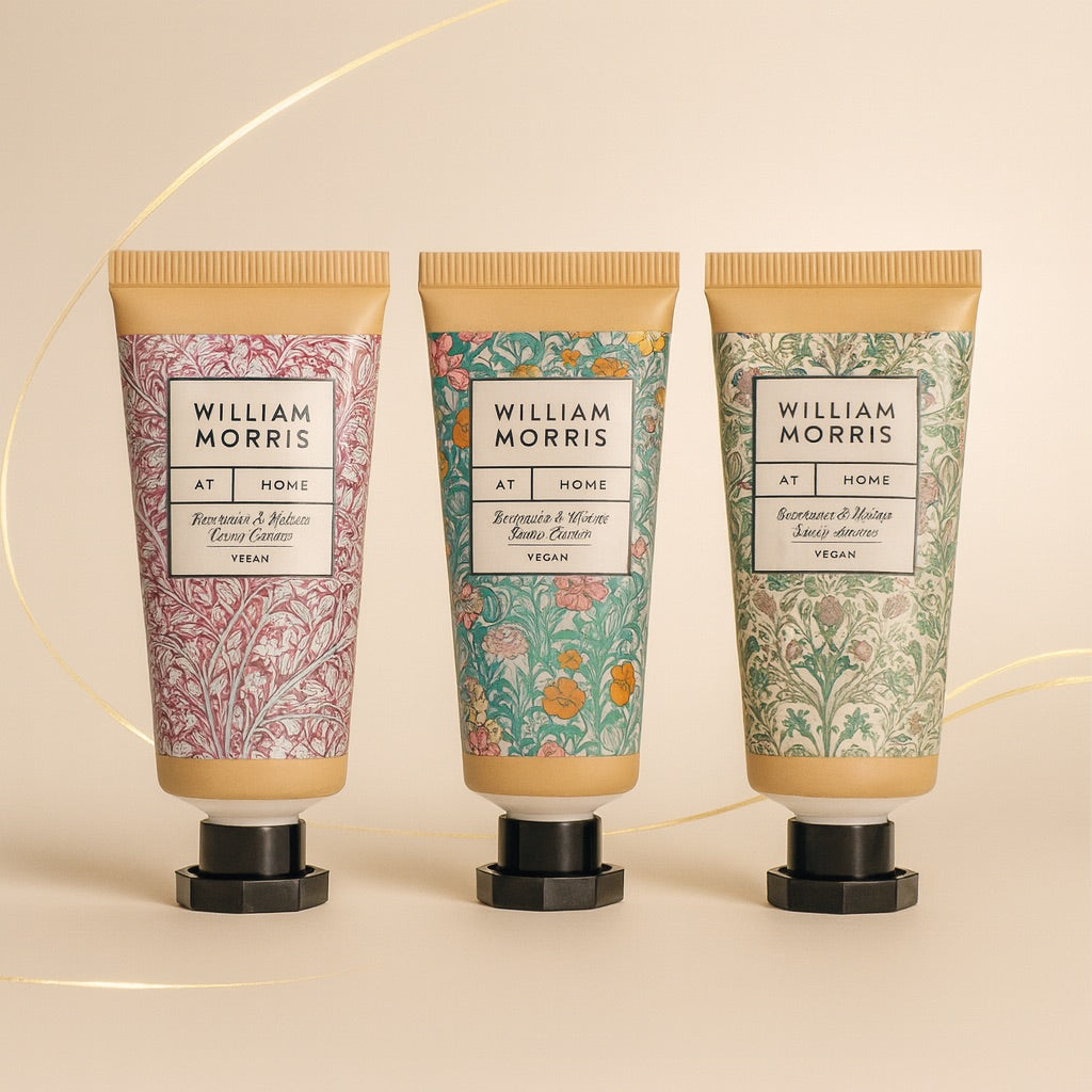 Zestaw Kremów do rąk William Morris Bergamotka i Wetiwer 3 x 30ml Golden Lily - Opakowanie 3 szt