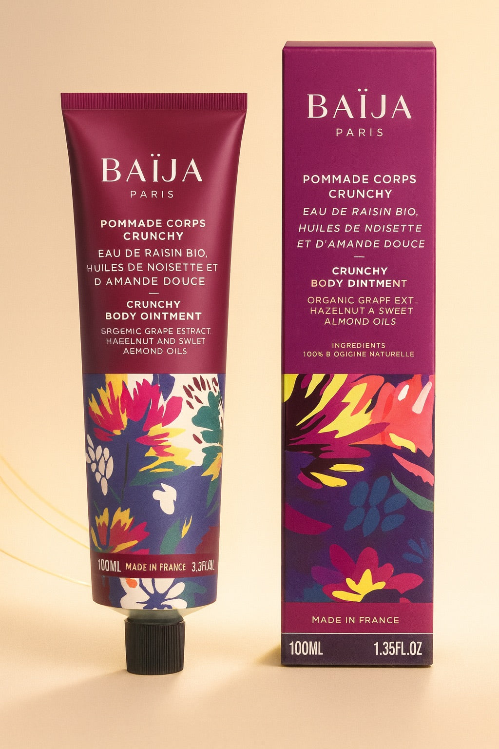 Odżywcze Masło do Ciała Baija Pommade Corps Crunchy - General Purpose Body Care