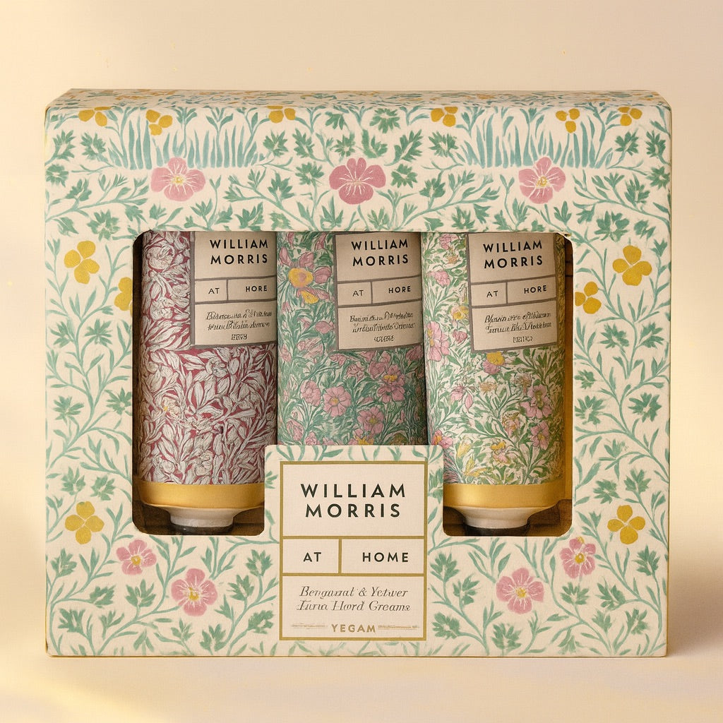 Zestaw Kremów do rąk William Morris Bergamotka i Wetiwer 3 x 30ml Golden Lily - Opakowanie 3 szt