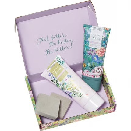 Zestaw "Pick Me Up" Heathcote & Ivory Flower of Focus Gift Set