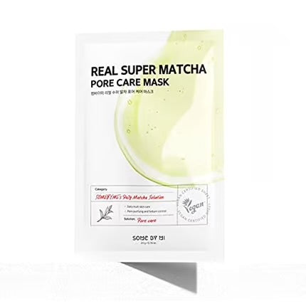 Oczyszczająca Maska Zwężająca Pory Real Mask Real Super Matcha Pore Care Mask